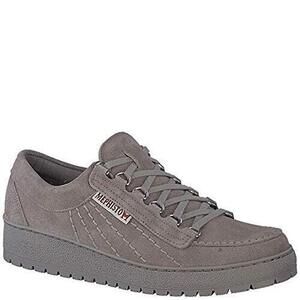 Mephisto Men's Rainbow Sneakers Warm Grey Velours 10.5 M US